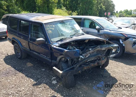 2000 Jeep Cherokee Sport from USA, damaged, VIN 1J4FF48S7YL120307